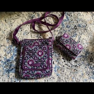 Vera Bradley Crossbody with RFID Wallet